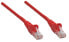 Фото #2 товара Intellinet Network Patch Cable - Cat6A - 20m - Red - Copper - S/FTP - LSOH / LSZH - PVC - RJ45 - Gold Plated Contacts - Snagless - Booted - Lifetime Warranty - Polybag - 20 m - Cat6a - S/FTP (S-STP) - RJ-45 - RJ-45