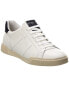 Фото #1 товара Vince Mercer Leather Sneaker Men's White 12