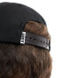 Obey branded snap back cap in black