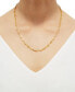 ფოტო #2 პროდუქტის Paperclip Link 20" Chain Necklace in 10k Gold