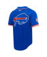 ფოტო #4 პროდუქტის Men's Josh Allen Royal Buffalo Bills Baseball Button-Up Shirt