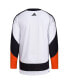 Men's White Philadelphia Flyers Reverse Retro 2.0 Authentic Blank Jersey