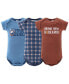 Newborn Layette Gift Set for Baby Boys or Girls, Blue Red Yellowstone, 16 Essential Pieces,