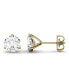 ფოტო #2 პროდუქტის Moissanite Martini Stud Earrings (1 ct. t.w. Diamond Equivalent) in 14k white or yellow gold