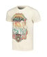 ფოტო #2 პროდუქტის Men's and Women's Cream Distressed Guardians of the Galaxy Retro Galaxy T-shirt