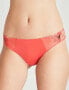 Фото #1 товара Maison Lejaby 272241 Women's Red Lace Jersey Bikini Briefs Underwear Size S (2)