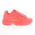 Фото #1 товара Fila Disruptor II Premium 5XM01763-601 Womens Red Lifestyle Sneakers Shoes 6.5