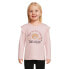 Фото #4 товара Garanimals T-Shirt Toddler Girl Size 4T Pink Long Sleeve Pullover Cotton Blend