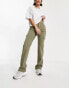 ASOS DESIGN slim cargo trouser in khaki