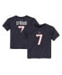 ფოტო #1 პროდუქტის Toddler Boys and Girls C.J. Stroud Navy Houston Texans Player Name and Number T-shirt