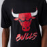 ფოტო #4 პროდუქტის NEW ERA Chicago Bulls NBA Script Mesh short sleeve T-shirt