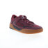 Фото #4 товара DC Metric ADYS100626-MAR Mens Burgundy Leather Skate Inspired Sneakers Shoes