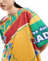 Фото #4 товара ASOS DESIGN oversized t-shirt with espana madrid all over graphic