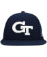 Фото #3 товара Men's Navy Georgia Tech Yellow Jackets Logo On-Field Baseball Fitted Hat