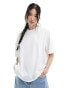 Фото #7 товара ASOS DESIGN oversized t-shirt with tennis graphic in white