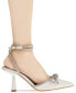 ფოტო #6 პროდუქტის Women's Ildy Crystal Bow Pointy Toe Pump