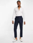 Фото #4 товара French Connection slim fit dinner suit trousers in navy