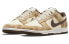 Nike Dunk Low Retro PRM "Cheetah" 潮流时尚 防滑 低帮 板鞋 男女同款 米白棕 / Кроссовки Nike Dunk Low DH7913-200
