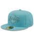 Фото #1 товара Men's Blue Los Angeles Lakers Color Pack Foam 59Fifty Fitted Hat