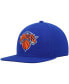 Фото #2 товара Men's Blue New York Knicks Ground 2.0 Snapback Hat