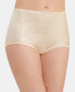 Women's Smoothing Comfort with Lace Brief Underwear