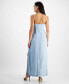 Фото #2 товара Women's Cruz Sleeveless Denim Maxi Dress