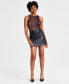 ფოტო #1 პროდუქტის Women's Faux-Leather Mini Skirt, Created for Macy's