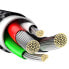 Фото #10 товара Mocny przewód kabel w oplocie USB Iphone Lightning 2.4 A 2 m czarny