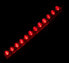 Фото #2 товара Lamptron FlexLight Standard - 12 LEDs - fire red