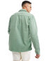 Фото #4 товара ONLY & SONS denim utility jacket in sage