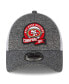 Фото #4 товара Men's Heather Gray San Francisco 49ers 2022 NFC West Division Champions Locker Room 9FORTY Adjustable Hat