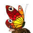 Настольная лампа Viro Mariposa Cтекло 23 x 28 x 23 cm Бабочка