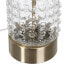 Desk lamp White Golden Cotton Metal Crystal Brass Iron 40 W 220 V 240 V 220-240 V 23 x 23 x 51 cm