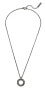 Fashion Black Gunport Steel Necklace PEAGN0035702 - фото #1