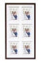 Deknudt S65KQ6 - Carton,Wood - Brown - Multi picture frame - 10 x 15 cm - Rectangular - Portrait