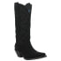Фото #2 товара Dingo Out West Embroidered Snip Toe Cowboy Womens Black Casual Boots DI920-001