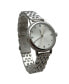 Silver Elegant Everyday Rhinestones Bezel Women Watch