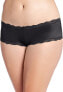 Фото #1 товара Maidenform 253182 Women's Sexy Microfiber Lace Cheeky Hipster Underwear Size L