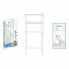Bathroom Shelves Confortime 158757 Metal 61 x 28 x 134 cm (4 Units) (61 x 28 x 134 cm)