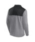 Фото #3 товара Men's Heather Gray Vegas Golden Knights Launch It Quarter-Zip Jacket