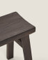 Irregular textured low stool