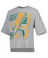 Фото #1 товара Women's Silver Miami Hurricanes Rock & Roll School of Rock T-shirt