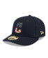 Фото #4 товара Men's Navy Cleveland Guardians 2023 Fourth of July Low Profile 59FIFTY Fitted Hat