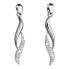 Luxurious earrings with crystals 31162.1 crystal