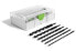 Фото #1 товара Festool Schlangenbohrer-Set SYS3 S 76-SB CE-SORT/6, 6-teilig im Systainer S 76