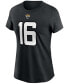 ფოტო #3 პროდუქტის Women's Trevor Lawrence Black Jacksonville Jaguars 2021 NFL Draft First Round Pick Player Name Number T-shirt