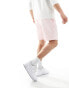 Фото #3 товара Lacoste jersey logo shorts in light pink