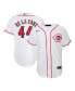 ფოტო #1 პროდუქტის Toddler Boys Elly De La Cruz White Cincinnati Reds Home Replica Jersey