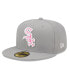 Фото #2 товара Men's Gray Chicago White Sox 2022 Mother's Day On-Field 59Fifty Fitted Hat