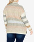 Фото #2 товара Plus Size Felix Cowl Neck Sweater